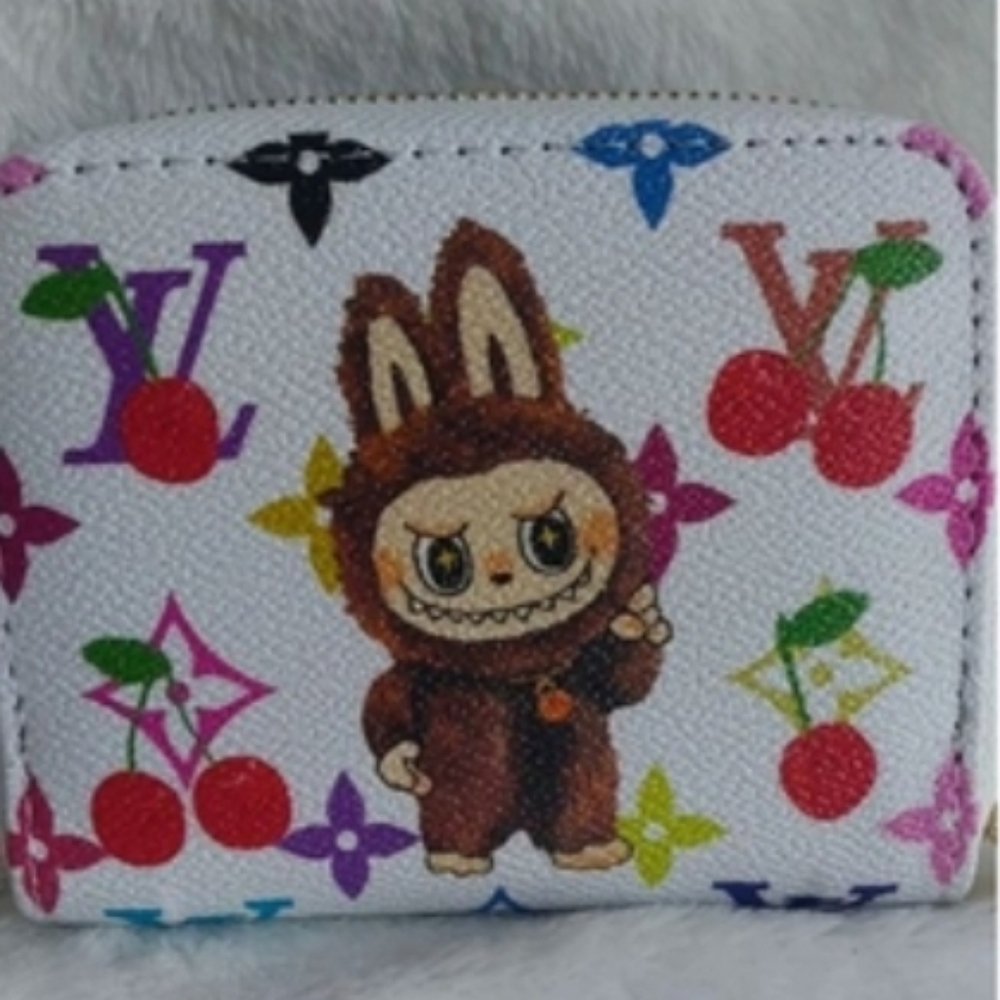 Too Cute Women's Wallet White And Multicolor - Picture 5 of 5
